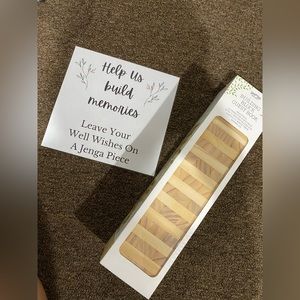 Guestbook wedding jenga